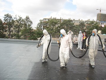 Poliurea pārklājums jumta remontam